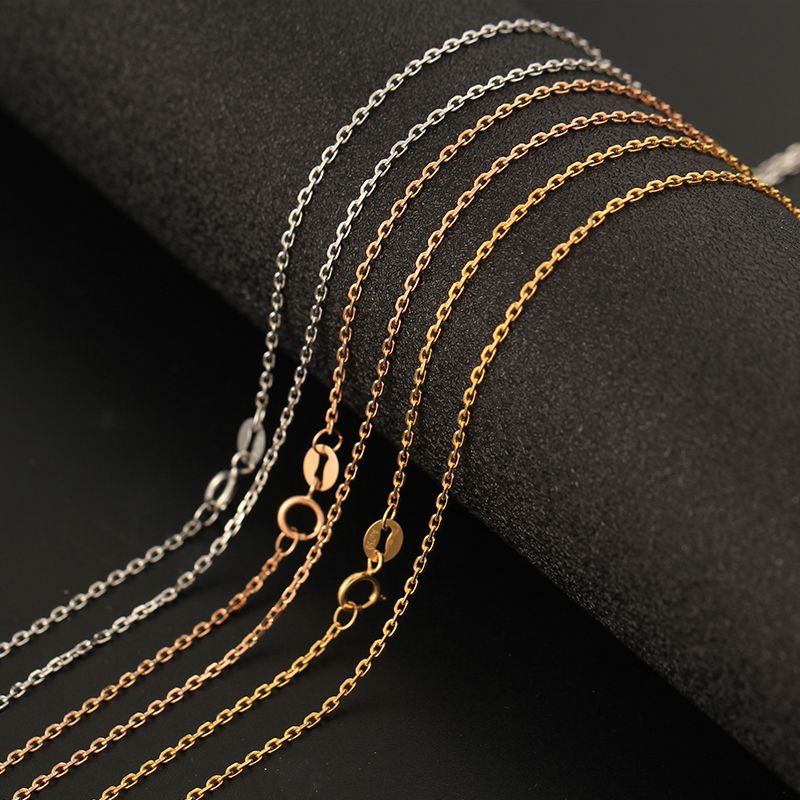 Gleamart Collana Lunga Donna Con Ciondolo E Strass - Catena Per Maglione In Lega - Regalo Con Scatola