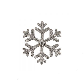 Snowflake Purity Pendant 10K Gold 0.145 Ct Diamonds Original Design