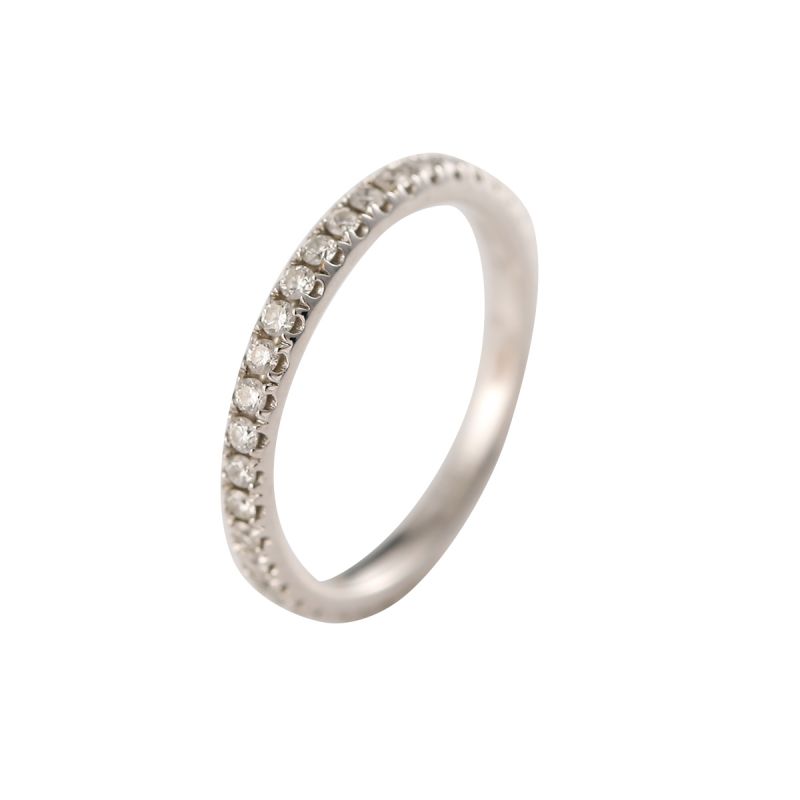 Eternal Love Full Diamond Ring In 18k Gold + 0.460ct/36 For Your Wedding Anniversary