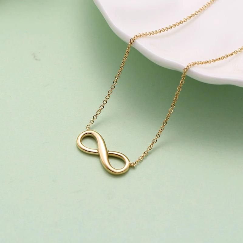 Ciondolo A Forma Di Infinito In Rame Per Braccialetti – Regalo Universale Per Donna, Mamma, Fidanzata O Amica, Con Sacchetto Di Velluto