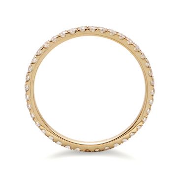 Tiny Diamond Ring 18k White Rose Gold Crushed Diamond Ring Woman Fashion Personality Small Freshness