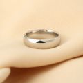 Ring for Men 10K Yellow Rose White Gold Personality Domineering Single Hipster Plain
