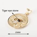 18K Gold Evil Eye Of Ra Pendant Personalized Customization Show Unique Charm and Protective Power