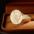 18K Gold Phoenix Ring - A Symbol of Rebirth and Immortality