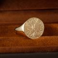 18K Gold Phoenix Ring - A Symbol of Rebirth and Immortality