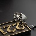 All Is Vanity Skull Ring 18k Gold Platinum European Personality Domdomous Light Luxury