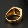 All Is Vanity Skull Ring 18k Gold Platinum European Personality Domdomous Light Luxury