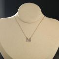 Butterfly Pendant - Transformational Journey from Cocoon to Butterfly in 10K White Gold, Rose Gold, or Platinum with Original Chinese-Style Design for Women