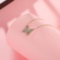 Butterfly Pendant - Transformational Journey from Cocoon to Butterfly in 14K White Gold, Rose Gold, or Platinum with Original Chinese-Style Design for Women