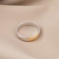 Gold Wedding Ring Grind in Fade Couple Time Rings 10K Yellow Gold Silver-plated Japanese Creativity