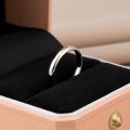 Gold Wedding Ring Grind in Fade Couple Time Rings 10K Yellow Gold Silver-plated Japanese Creativity