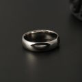 Ring for Men 10K Yellow Rose White Gold Personality Domineering Single Hipster Plain