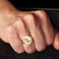 The Praying Hands Ring Gifts for Men and Women 10K Gold Platinum Luxury Originality Customized