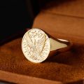 10K Gold Phoenix Ring - A Symbol of Rebirth and Immortality