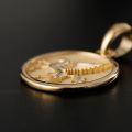 Poetry and Far Away Pegasus God of Hope Pendant in 10K Gold Platinum Devise Light luxury