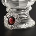 Crown Tourmaline Ruby Pendant In 10K Gold 11.567ct + 1.612ct Advanced Customization