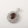 Crown Tourmaline Ruby Pendant In 10K Gold 11.567ct + 1.612ct Advanced Customization