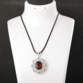 Crown Tourmaline Ruby Pendant In 10K Gold 11.567ct + 1.612ct Advanced Customization