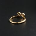 Dahua Journey To The West Great Sage Sun Wukong Band-tightening Spell 10K Rose Gold Ring Love You Forever Couple Ring