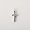 Love And Redemption Cross Pendant 10K + Diamond 0.084ct/14 Gold Classic Fashion Trend