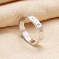 Om Mani Padme Hum Ring 10K White Yellow Rose Gold Platinum Sanskrit Mantra Men And Women Creative Personality