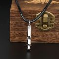 Small Gold Whistle Necklace Can Blow 10k Gold Platinum Male Female Lovers Pendants Customized