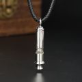 Small Gold Whistle Necklace Can Blow 10k Gold Platinum Male Female Lovers Pendants Customized