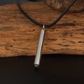 The Whistle Necklace Blows Platinum Whistle 10K Gold Pendant Male Female Couple Personality Lettering