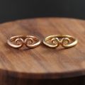 Dahua Journey To The West Great Sage Sun Wukong Band-tightening Spell 14K Rose Gold Ring Love You Forever Couple Ring