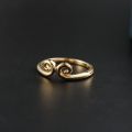 Dahua Journey To The West Great Sage Sun Wukong Band-tightening Spell 14K Rose Gold Ring Love You Forever Couple Ring