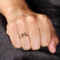 Dahua Journey To The West Great Sage Sun Wukong Band-tightening Spell 14K Rose Gold Ring Love You Forever Couple Ring