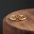 Dahua Journey To The West Great Sage Sun Wukong Band-tightening Spell 14K Rose Gold Ring Love You Forever Couple Ring