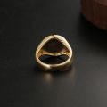 Eye Of Ra Ancient Egyptian Sun God Ring 14K Yellow Gold White Rose Platinum Independent Goddess