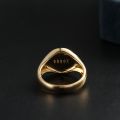 Four Great God Beast Ancient Style Ring 14K Gold Green Dragon White Tiger Zhuque Xuanwu Spirit Beast Personality Customization