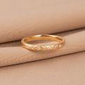 Half Circle Full Diamond Ring In 14K White Yellow Rose Gold Starry Diamond Platinum Women Ring Genuine And Fresh