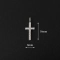Love And Redemption Cross Pendant 14K + Diamond 0.084ct/14 Gold Classic Fashion Trend