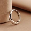 Marry Me Hidden Message Talking Ring 14K White Gold Platinum Pt950 Creative Male Female Couple Ring