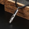 Small Gold Whistle Necklace Can Blow 14k Gold Platinum Male Female Lovers Pendants Customized