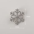 Snowflake Purity Pendant 14K Gold 0.145 Ct Diamonds Original Design