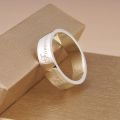 The Letter Love Forever Couple Rings Lettering Customize 14K Gold Men And Women