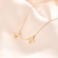 Dazzling Diamond Letter Pendant 18K Yellow Gold - Embrace Individuality and Creativity