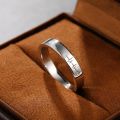 Heartbeat 10K Yellow/Rose Gold ECG Ring - Unique Design Diamond Couple Rings for Men and Women