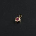 Natural Ruby Women Pendant 18K Yellow White Rose Gold Platinum Single Pendant Gold Setting Pigeon Blood Red Necklace