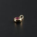 Natural Ruby Women Pendant 18K Yellow White Rose Gold Platinum Single Pendant Gold Setting Pigeon Blood Red Necklace