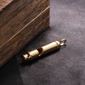 Small Gold Whistle Necklace Can Blow 18k Gold Platinum Male Female Lovers Pendants Customized