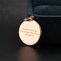 There Is Nothing New Under The Sun Bible Verse Pendant Necklaces for Women and Men 10K Solid Gold Jewelry Prayer Charm Faith Birthday Christmas Gifts Personalize Customize