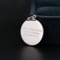 To Every Thing There Is A Season Bible Verse Pendant Necklaces for Women and Men 10K Gold Jewelry Prayer Charm Faith Birthday Christmas Gifts Personalize Customize